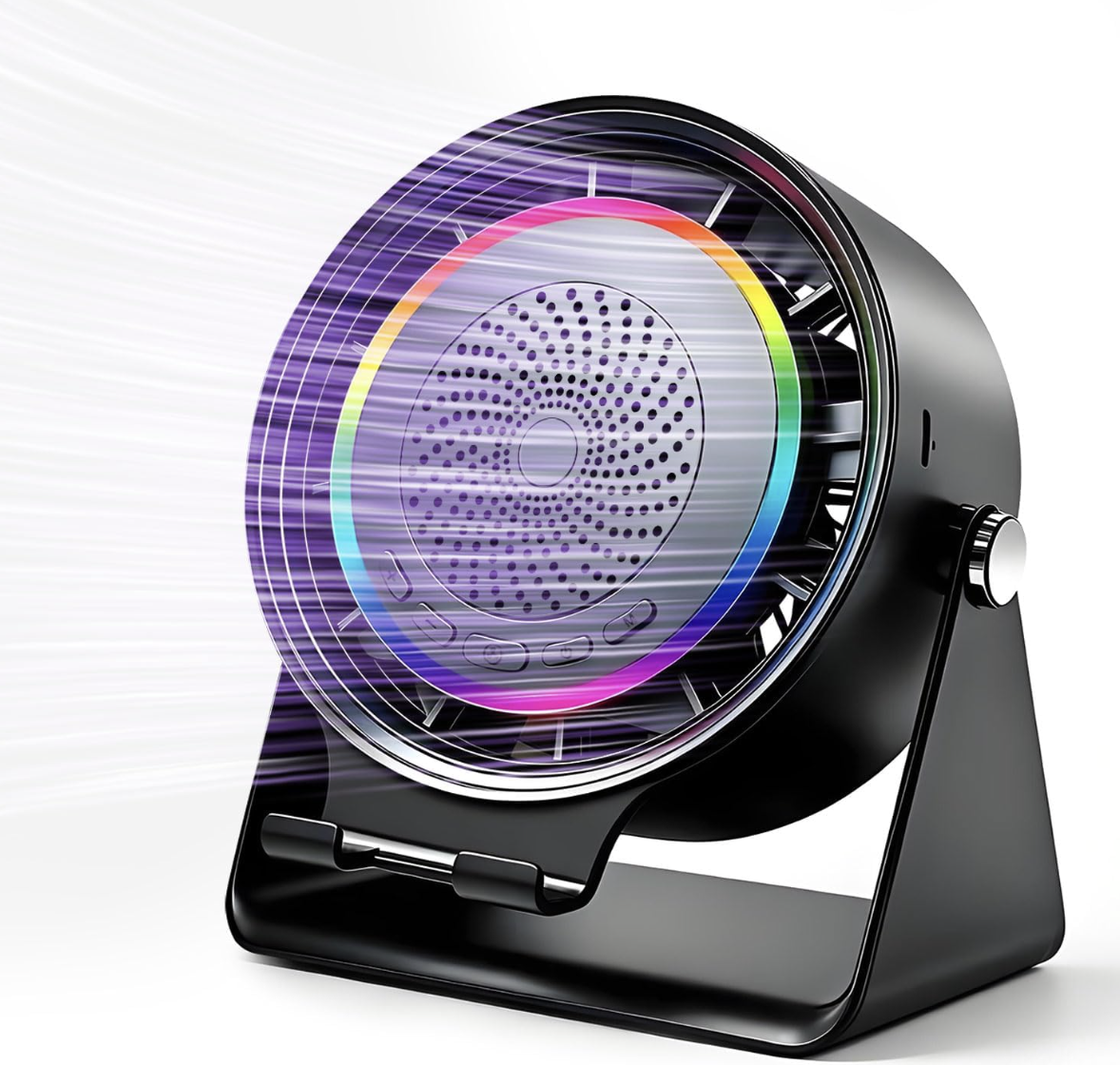 Bluetooth Speaker Phone Stand with RGB Light